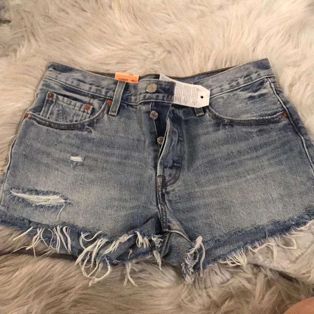 Levi's denim shorts